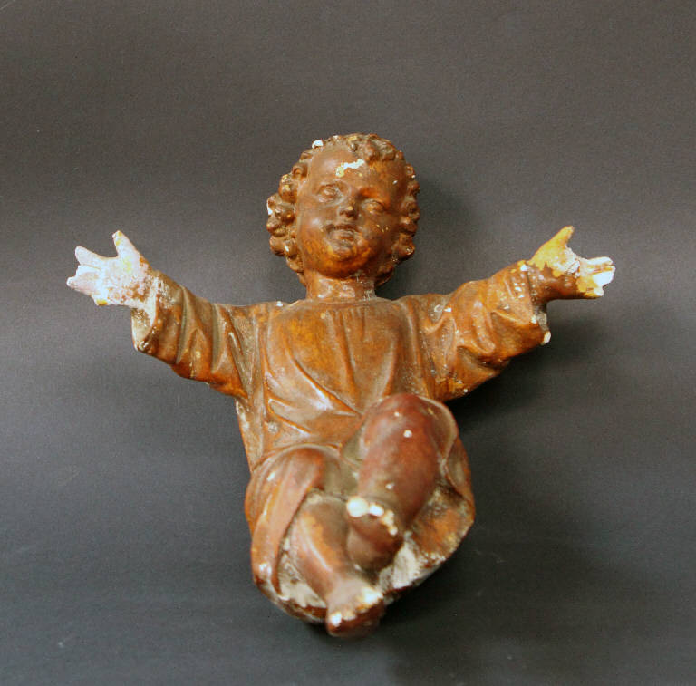 Gesù Bambino (statua da presepio) - ambito bergamasco (fine sec. XIX)