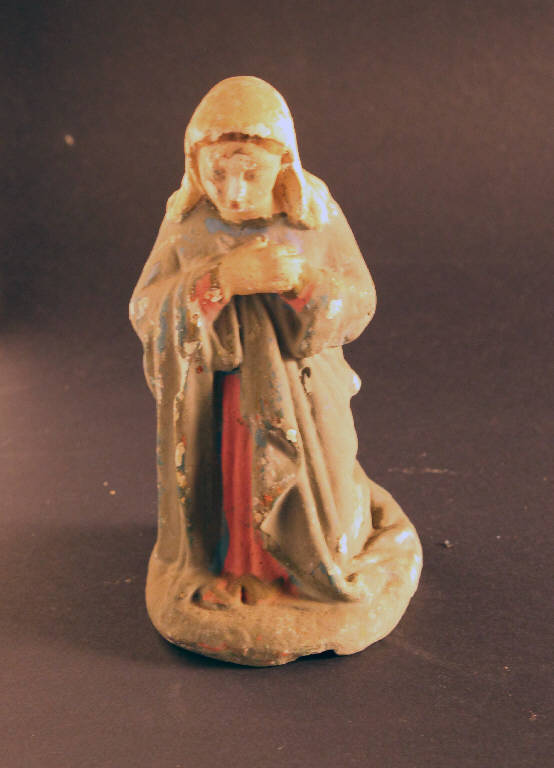 Madonna (statua da presepio) - ambito bergamasco (seconda metà sec. XIX)