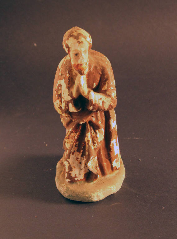San Giuseppe (statua da presepio) - ambito bergamasco (seconda metà sec. XIX)