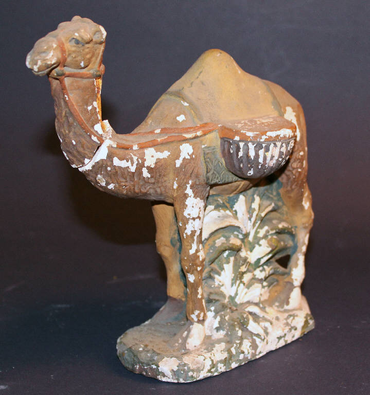 cammello (statua da presepio) - ambito bergamasco (metà sec. XX)