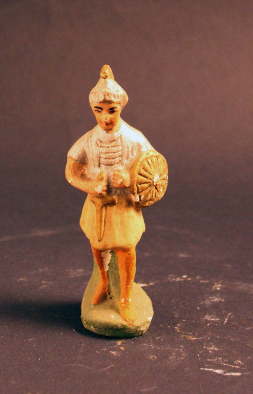 soldato romano (statua da presepio) - ambito bergamasco (metà sec. XX)