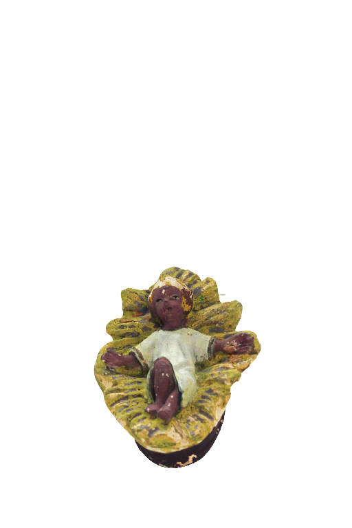 Gesù Bambino (statua da presepio) - ambito bergamasco (prima metà sec. XX)