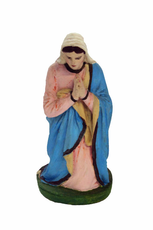 Madonna (statua da presepio) - ambito bergamasco (prima metà sec. XX)