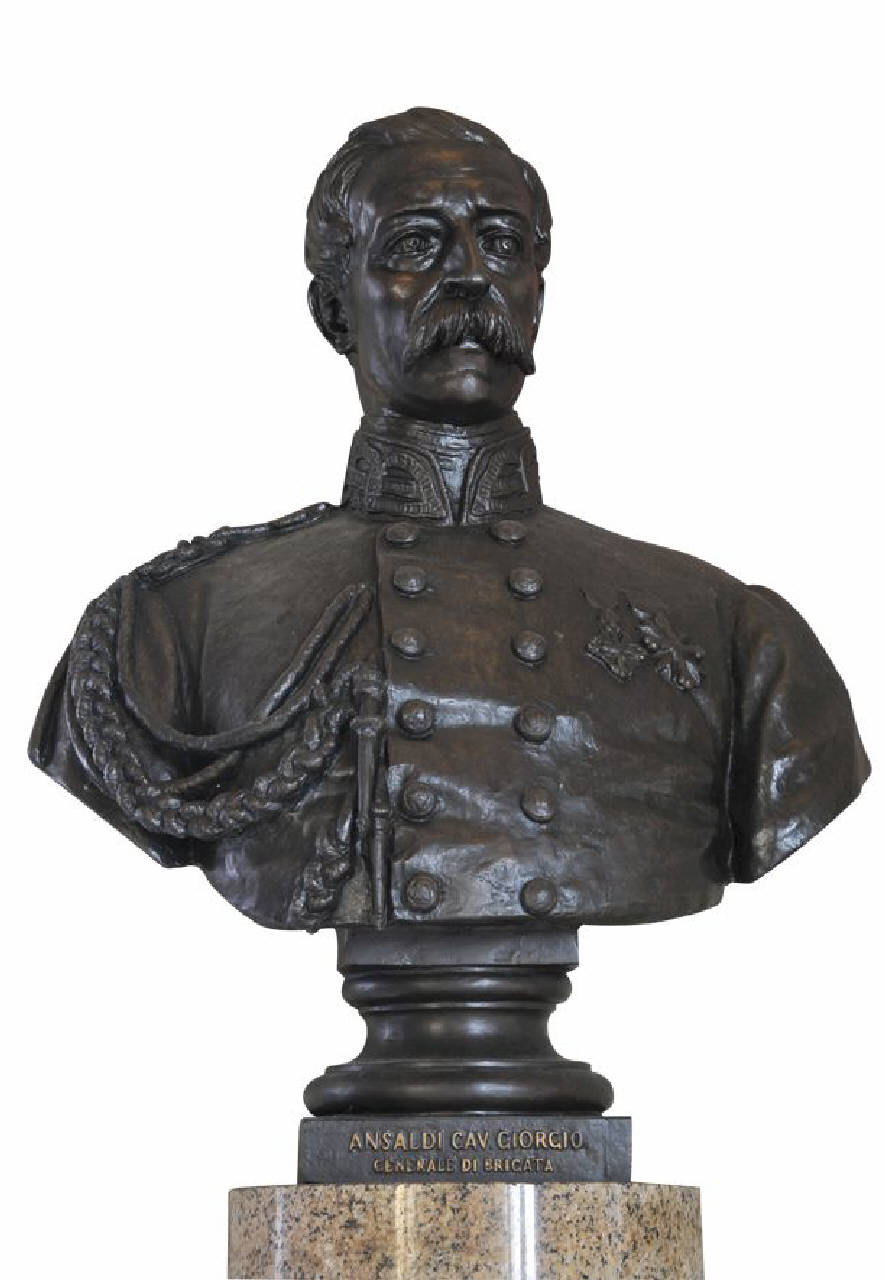 Giorgio Ansaldi, Risorgimento - Celebrazione di Vittorio Emanuele II (busto) di Pisani Salvatore (sec. XIX)
