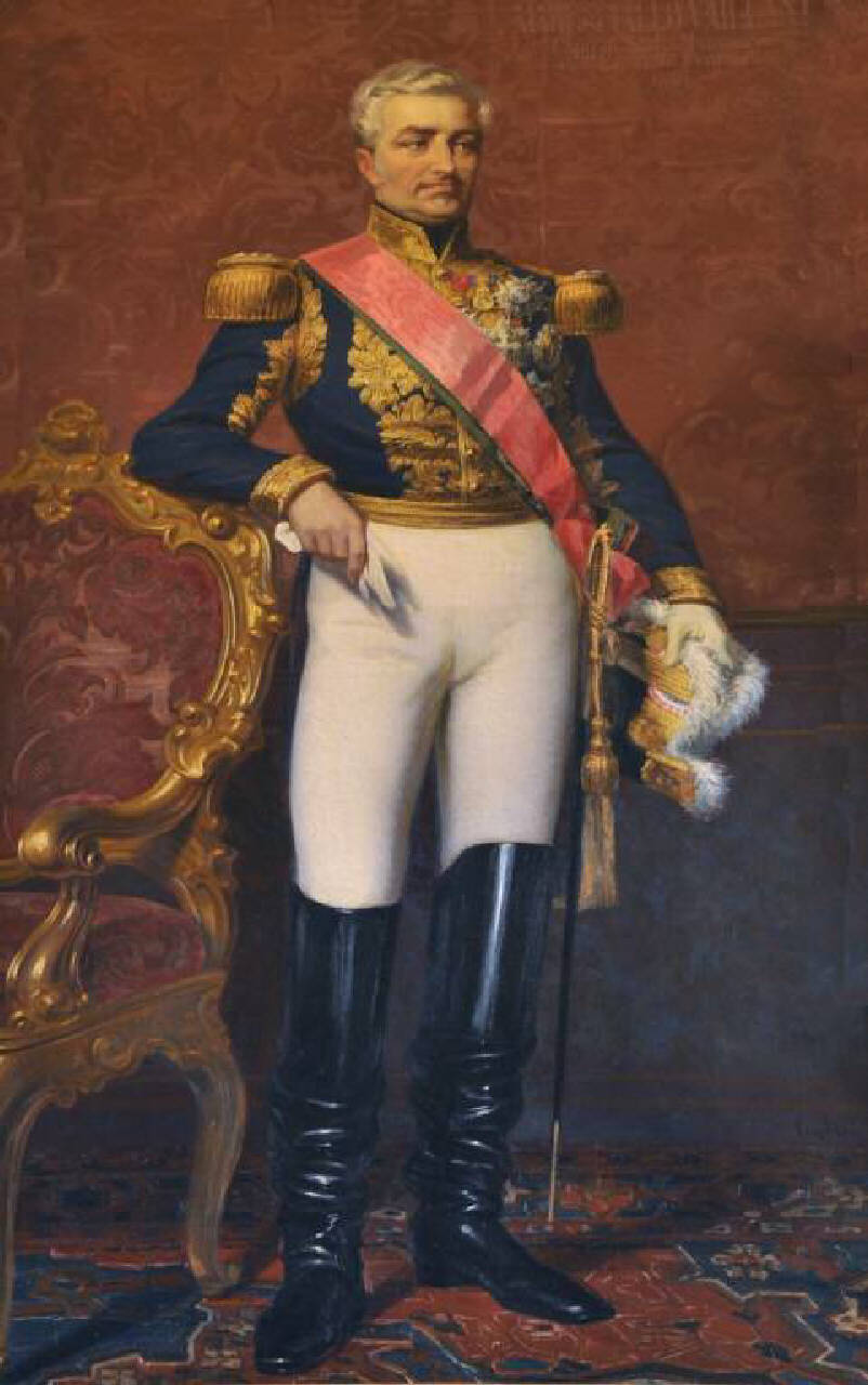 Maresciallo di Francia Jean Baptiste Philippe Vaillant, Ritratto del maresciallo Vaillant (dipinto) di Carlini Giulio (ultimo quarto sec. XIX)