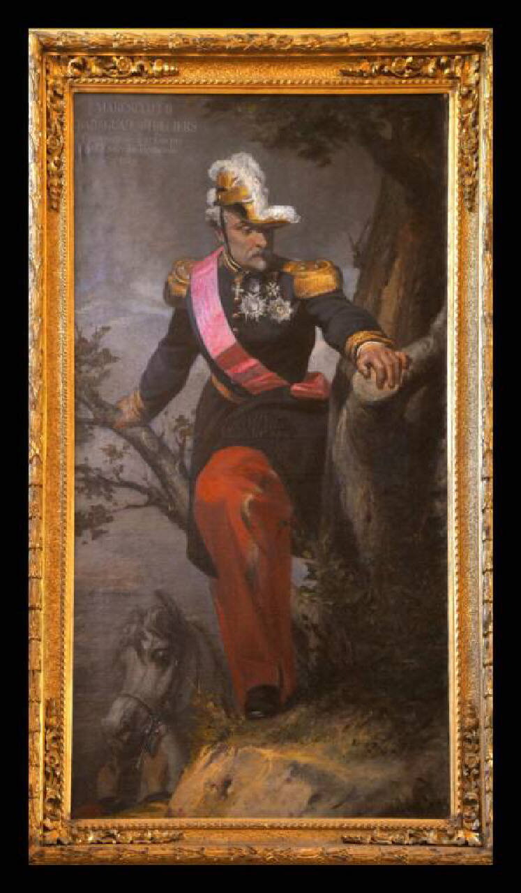 Maresciallo di Francia Achille Baraguey D'Hilliers, Ritratto del maresciallo Baraguey D'Hilliers (dipinto) di Carlini Giulio (ultimo quarto sec. XIX)