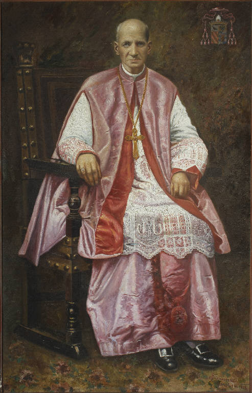 Ritratto di monsignor Luigi Cornaggia Medici (dipinto) di Sesenna, Pietro (secondo quarto sec. XX)
