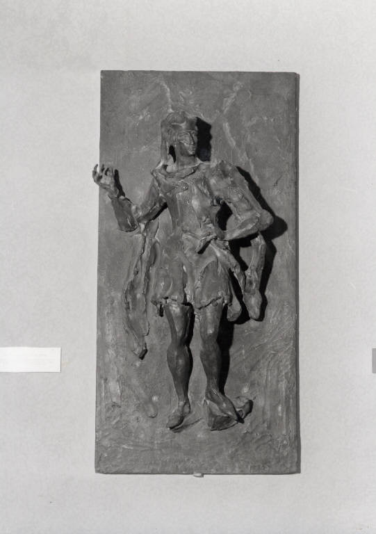 Ritratto di Gian Galeazzo Visconti (scultura) di Fontana, Lucio (metà sec. XX)
