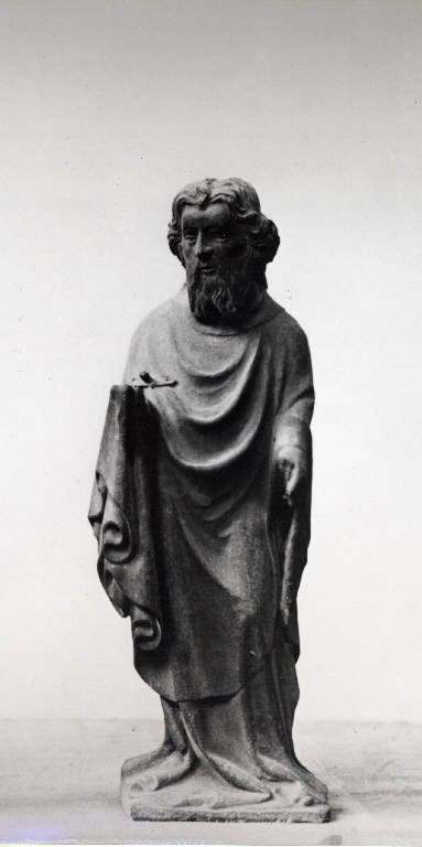 Profeta con cartiglio (scultura) (fine/inizio secc. XIV/ XV)
