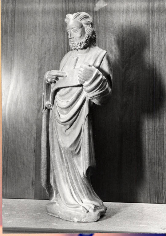 Profeta (scultura) - Ambito dei Maestri Franco Renani (fine/inizio secc. XIV/ XV)