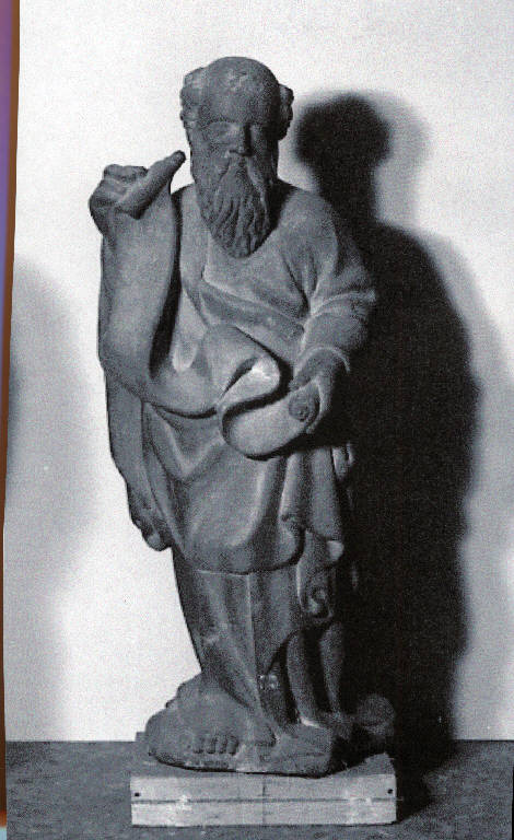 Profeta (scultura) - ambito lombardo (secondo quarto sec. XV)