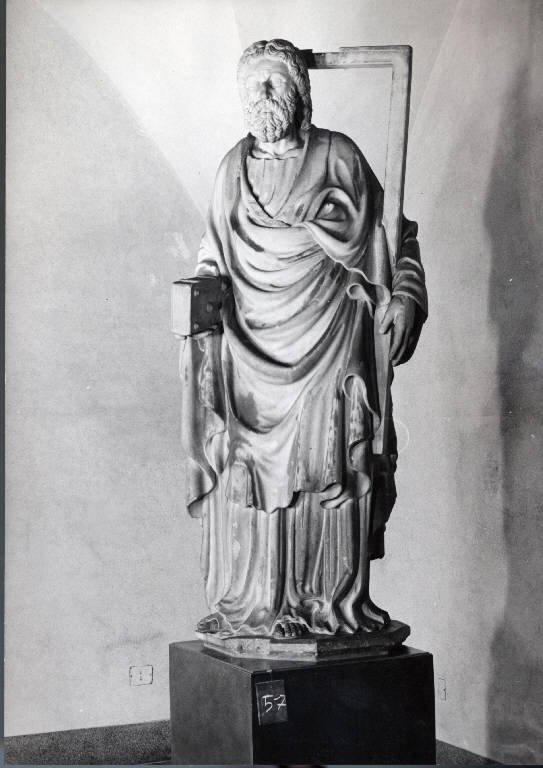 San Taddeo apostolo (scultura) - ambito lombardo (primo quarto sec. XV)