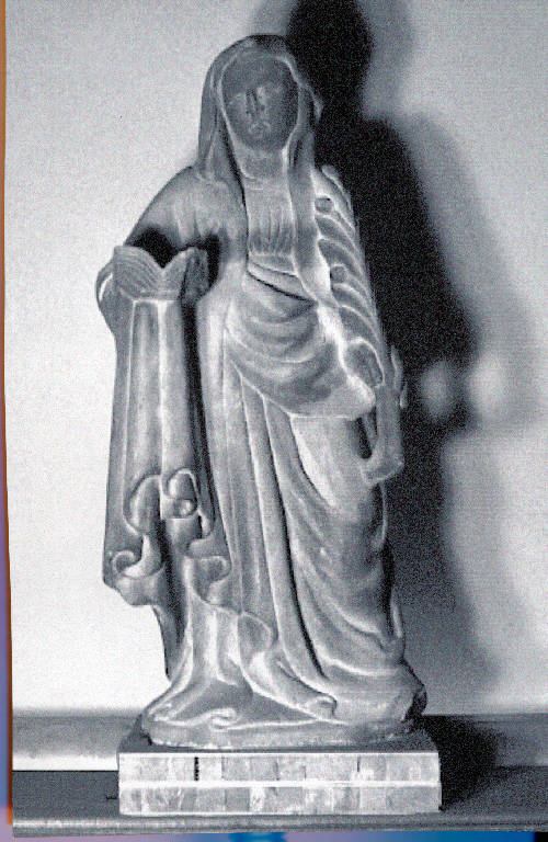 Santa martire (scultura) - ambito lombardo (inizio sec. XV)