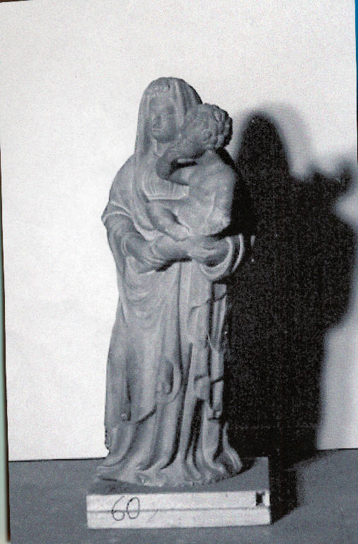 Madonna con Bambino (scultura) - ambito dei maestri borgognoni (inizio sec. XV)