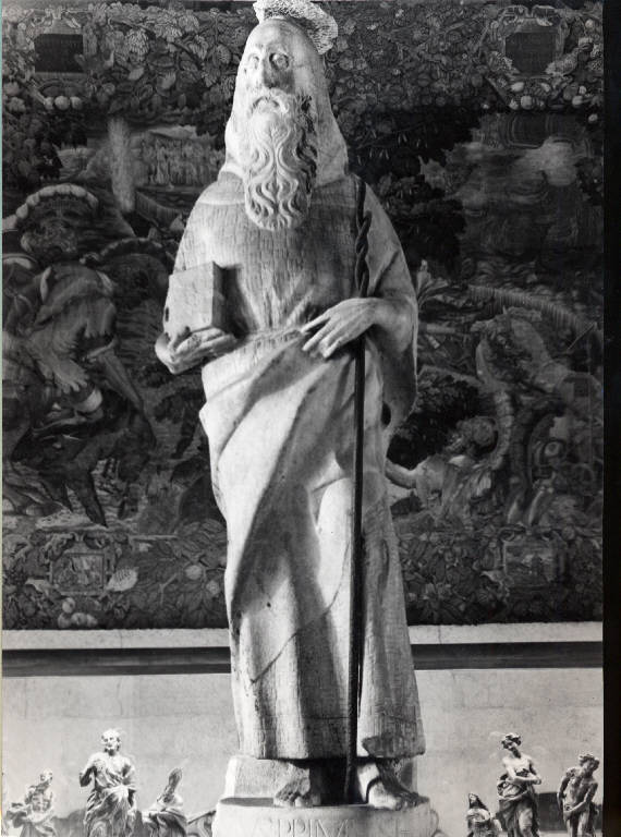 San Paolo eremita (scultura) di Maestro di San Paolo eremita (attribuito) - ambito lombardo (seconda metà sec. XV)