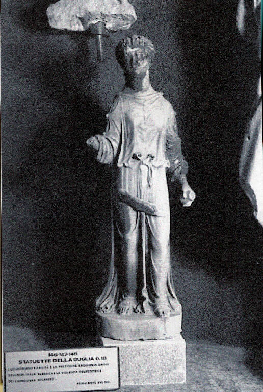 Figura allegorica femminile (scultura) - ambito Bambajesco (prima metà sec. XVI)
