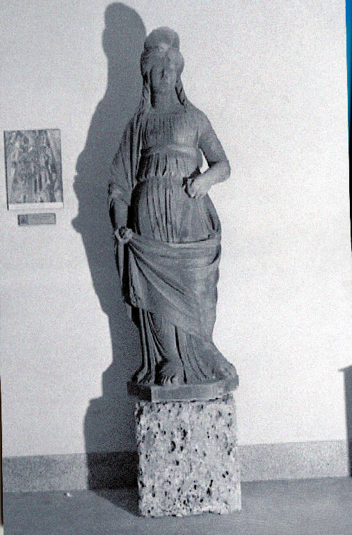 Figura allegorica femminile (scultura) - ambito lombardo (prima metà sec. XVI)