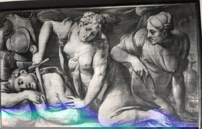 Giuditta e Oloferne, Giuditta e Oloferne (dipinto) di Crespi, Giovan Battista (attribuito) (prima metà sec. XVII)