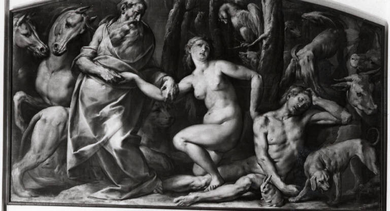 Creazione di Eva (dipinto) di Giovan Battista Crespi detto il Cerano (attribuito) (prima metà sec. XVII)