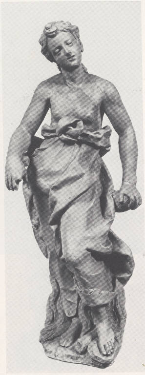 Sibilla Ellespontica, personaggio biblico (scultura) - ambito lombardo (seconda metà sec. XVII)