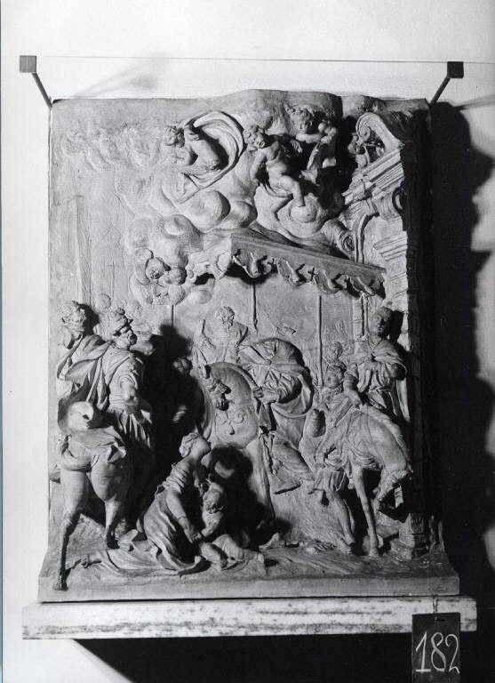 Sant'Uguccione (scultura) di Pagano, Carlo (attribuito) (seconda metà sec. XVII)