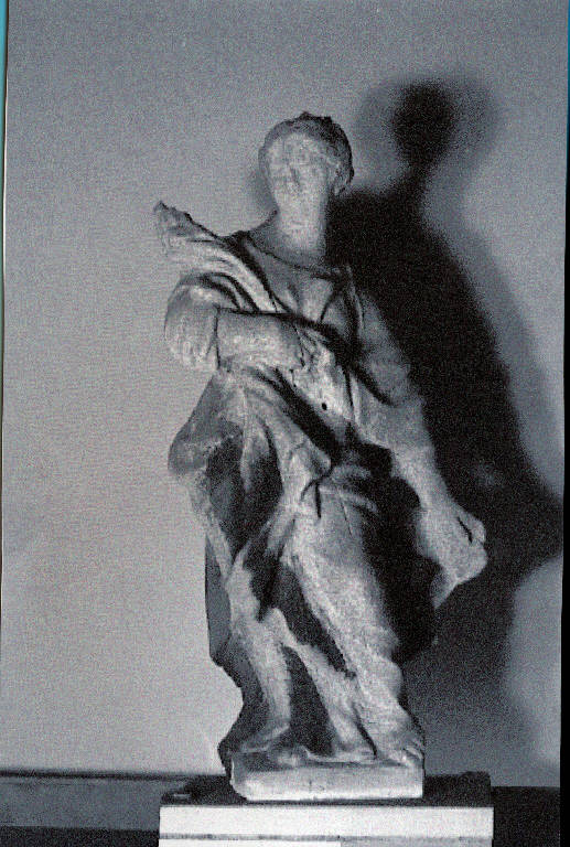 Santa Caterina d'Alessandria (scultura) di Zarabatta, Francesco (attribuito) (prima metà sec. XVIII)