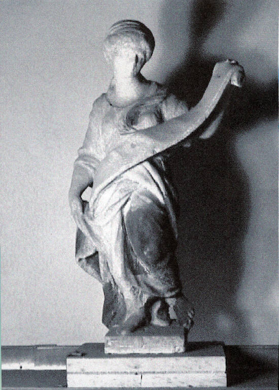 Sibilla (scultura) di Ciocca, Giacomo (attribuito) - ambito lombardo (prima metà||prima metà sec. XVIII||sec. XVIII)