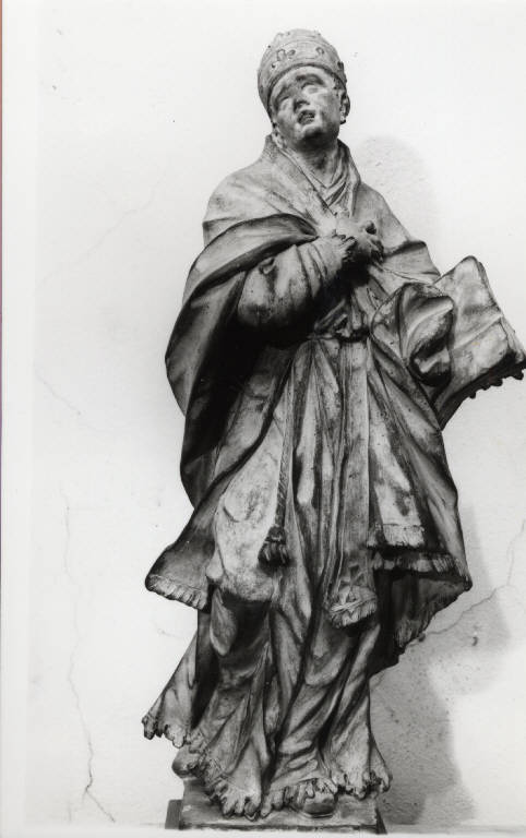 San Gregorio (scultura) di Beretta, Carlo (attribuito) (prima metà sec. XVIII)