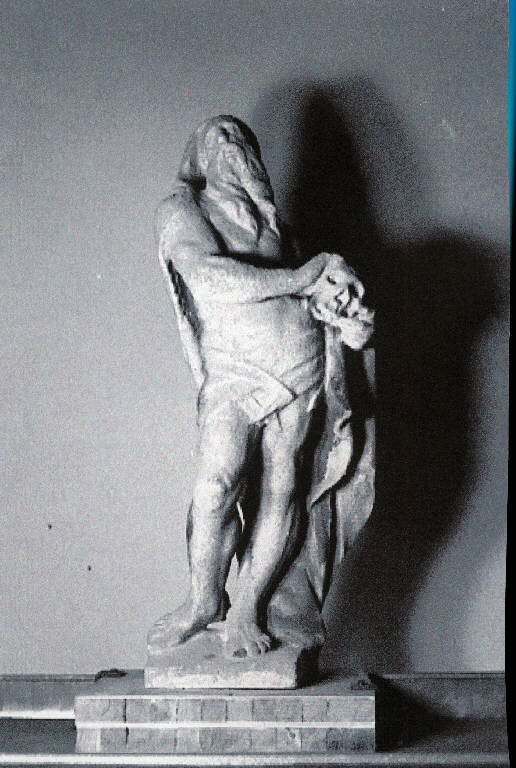 San Gerolamo (scultura) di de Marchi, Michele; Andrea Pellegrino (attribuito; attribuito) - ambito Lombardo (prima metà sec. XVIII)