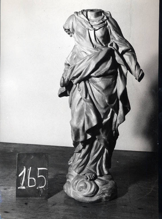 Madonna Assunta (scultura) di Perego, Giuseppe (seconda metà sec. XVIII)