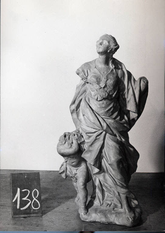 Figura allegorica femminile (scultura) (seconda metà sec. XVIII)