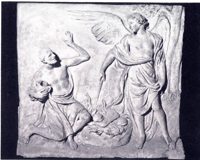Soggetto Biblico, scena biblica (scultura) di Giudici, Carlo Maria (attribuito) (ultimo quarto sec. XVIII)
