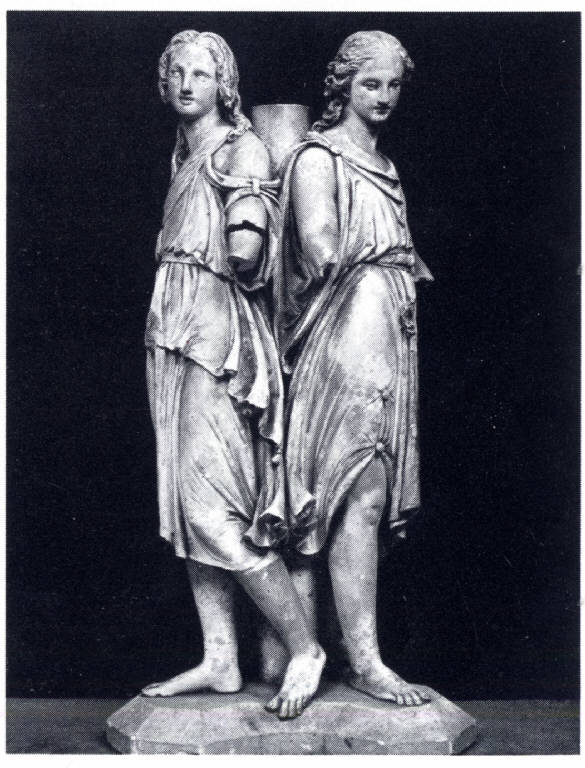 Tre angeli portatorce, angeli (scultura) di Ferrario, Carlo (attribuito) (primo quarto sec. XIX)