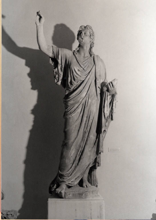 San Giovanni Evangelista (scultura) di Pacetti, Camillo; Bezzi, G. (attribuito; attribuito) (prima metà sec. XIX)