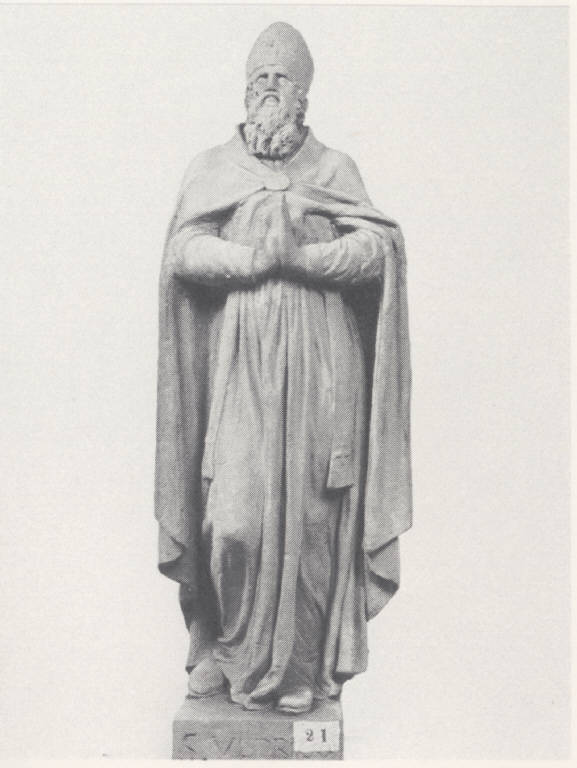 Sant'Ulderico, Santi e apostoli (scultura) di Carabelli, Donato (attribuito) (prima metà sec. XIX)