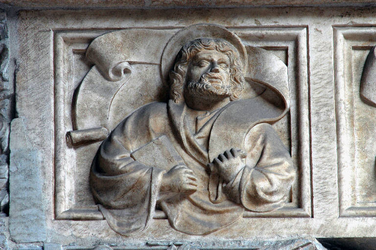 Apostolo (rilievo) - ambito lombardo (fine sec. XIV)