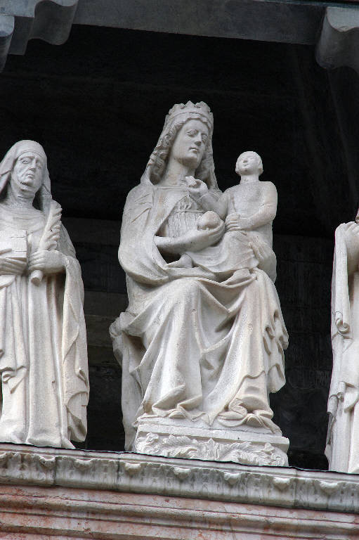 Madonna con Bambino (statua) di Giovanni da Campione (cerchia) (sec. XIV)