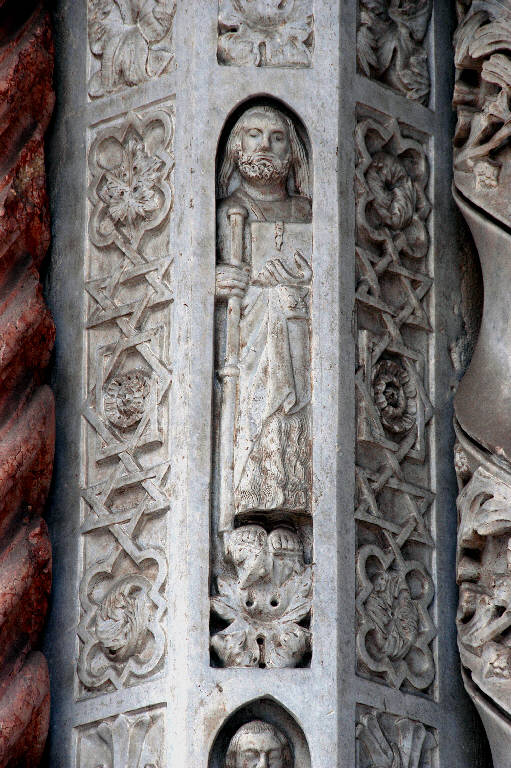 San Giacomo Maggiore (rilievo) di Giovanni da Campione (bottega) (sec. XIV)