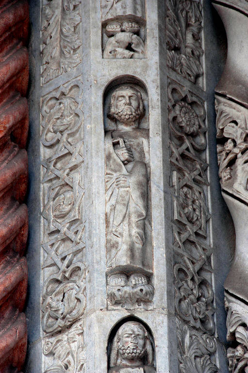 San Tommaso (rilievo) di Giovanni da Campione (bottega) (sec. XIV)