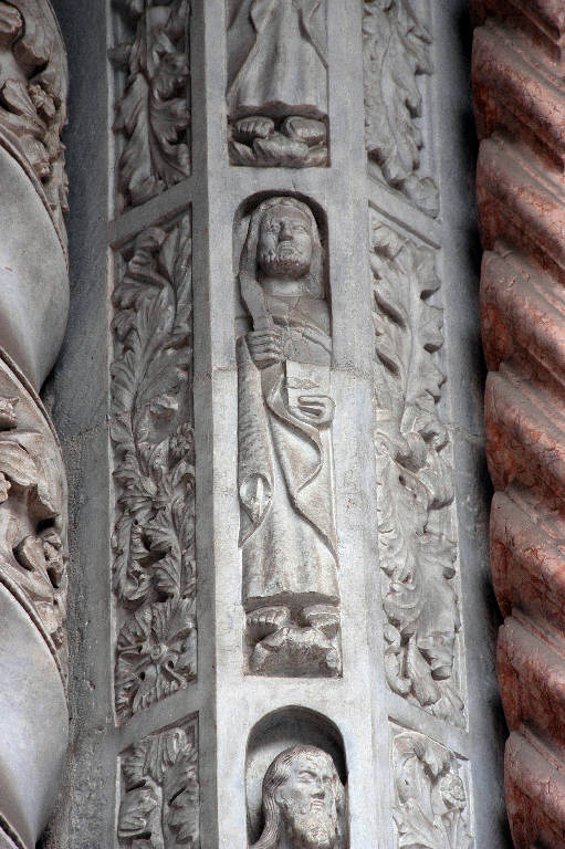 San Bartolomeo (rilievo) di Giovanni da Campione (bottega) (sec. XIV)