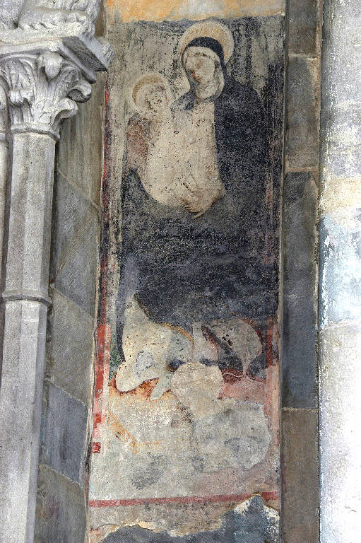 Madonna con Bambino (dipinto) - ambito lombardo (ultimo quarto sec. XIV)