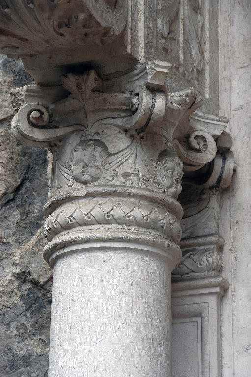 capitello di colonna di Isabello, Pietro (bottega) (sec. XVI)