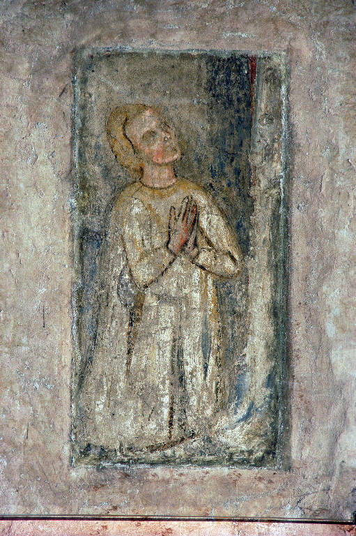 Devoto in preghiera (dipinto) - ambito lombardo (seconda metà sec. XIV)
