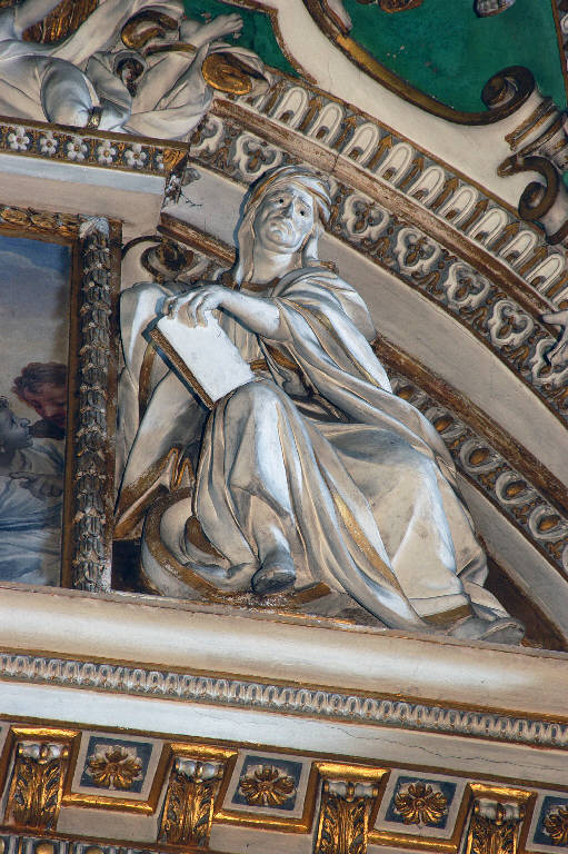 Profeta (rilievo) di Sala, Giovanni Angelo; Sala, Gerolamo (bottega; bottega) (sec. XVII)