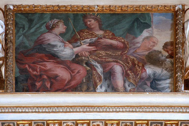 Ester e Assuero (dipinto) di Ferri, Ciro (sec. XVII)