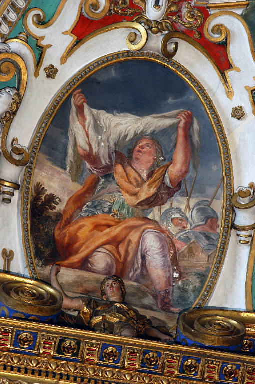 Vello di Gedeone (dipinto) di Ferri, Ciro (sec. XVII)