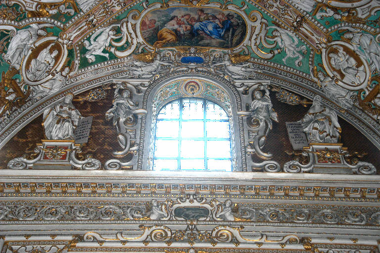 Profeti, Angeli (decorazione plastica) di Sala, Giovanni Angelo; Sala, Gerolamo (bottega; bottega) (sec. XVII)
