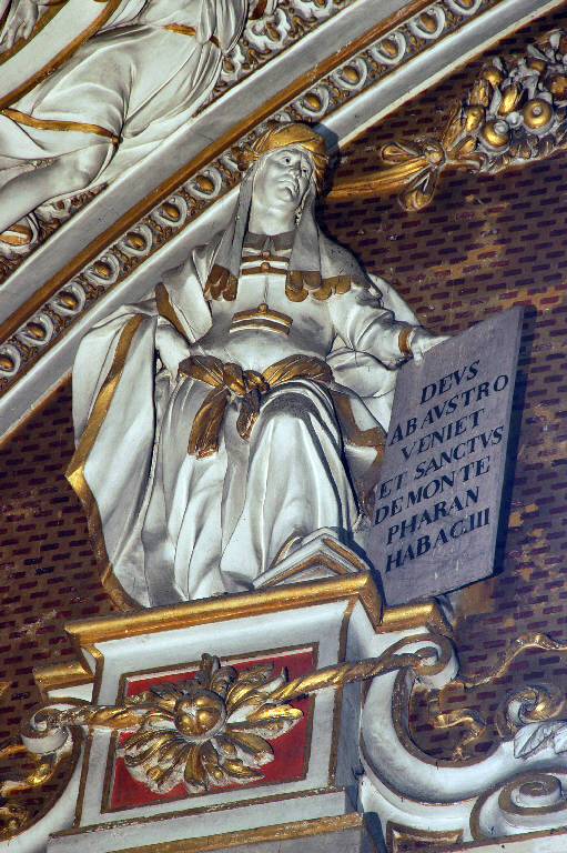 Abacuc (rilievo) di Sala, Giovanni Angelo; Sala, Gerolamo (bottega; bottega) (sec. XVII)