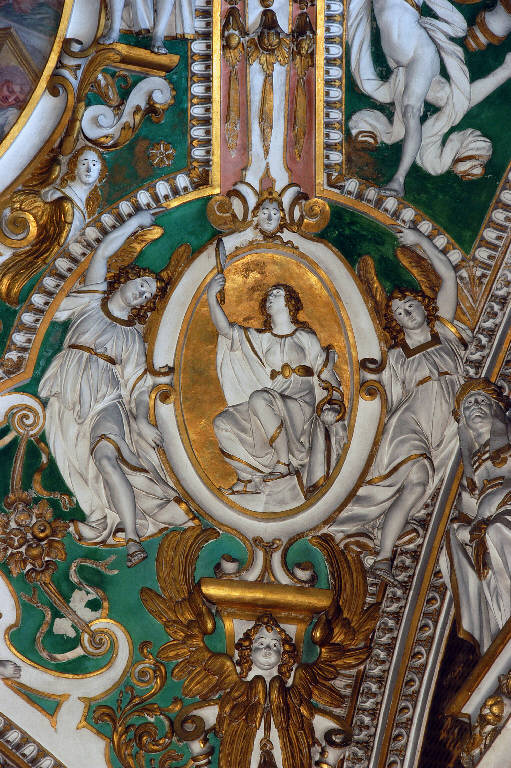 Prudenza (rilievo) di Sala, Giovanni Angelo; Sala, Gerolamo (sec. XVII)
