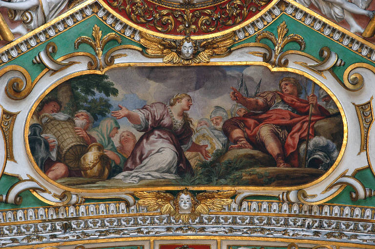 David e Abigail (dipinto) di Ferri, Ciro (sec. XVII)
